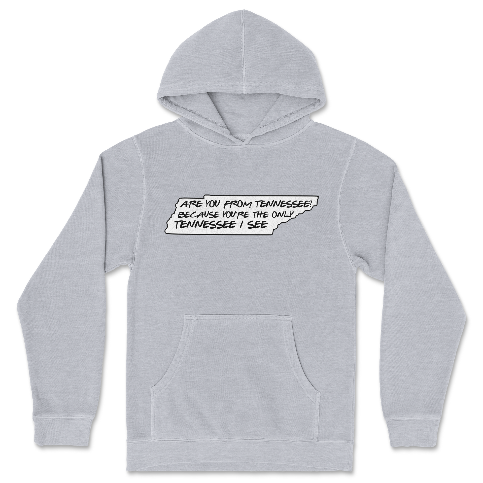 Independent Clothing Co. Hoodie Tennessee in GreyHeather