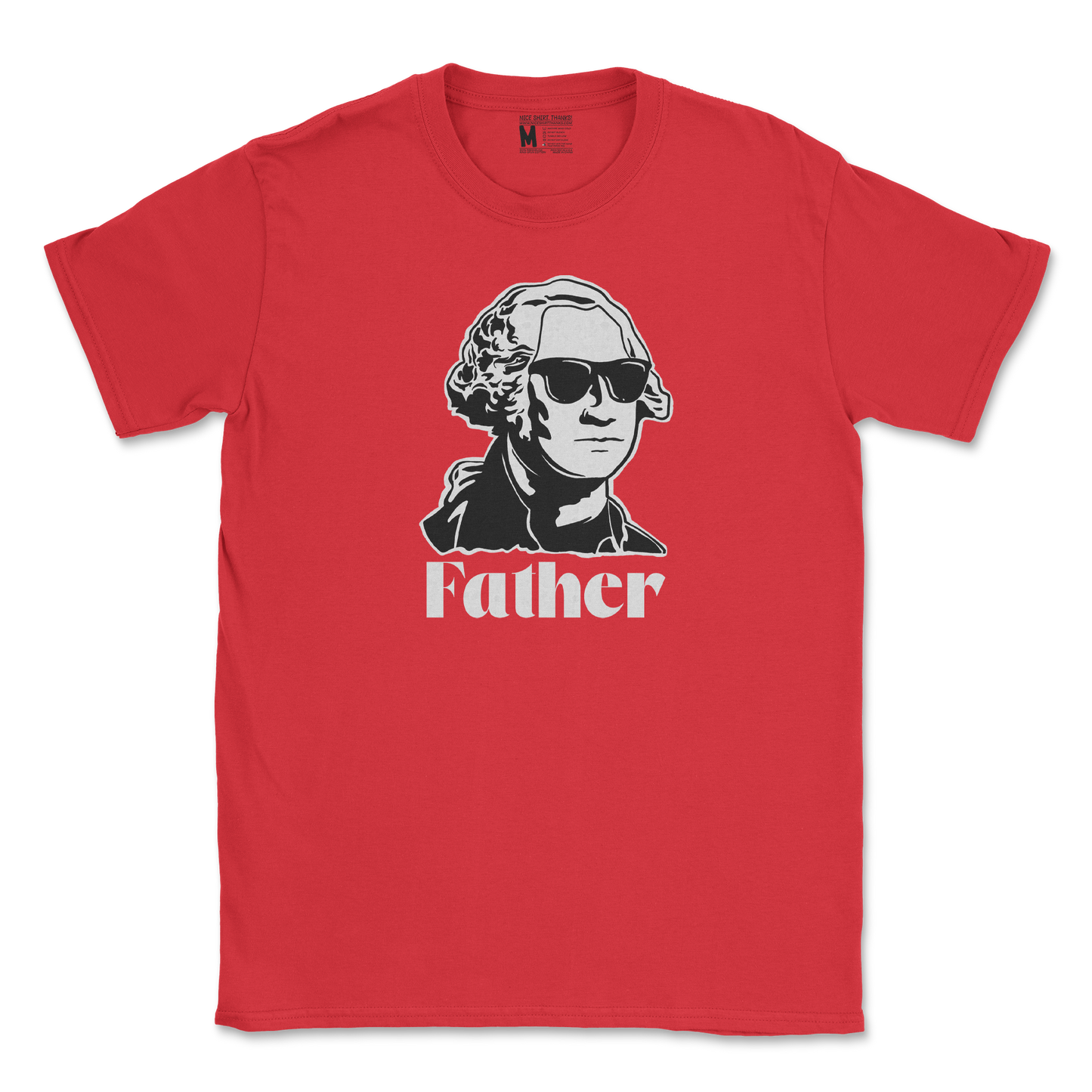 Gildan SoftStyle T-Shirt Father  in Red