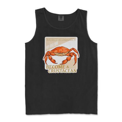 Comfort Colors Tank Top Embrace the Crab in Black