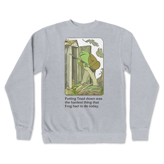 Independent Clothing Co. Crew Neck Frog and Toad  in Grey-Heather