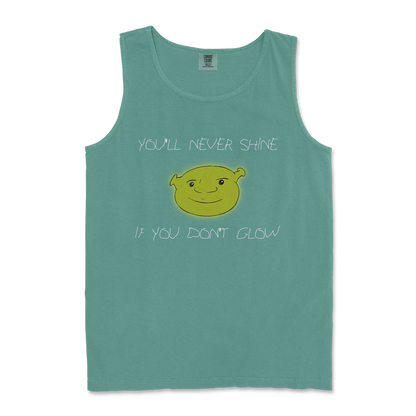 Comfort Colors Tank Top Shrekc in LightGreen