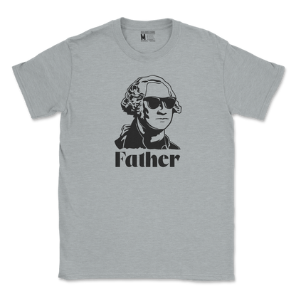 Gildan SoftStyle T-Shirt Father  in Sport-Grey