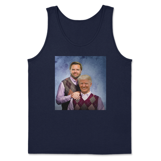 The Nice Shirt Tank Top Step Brothers  in Navy