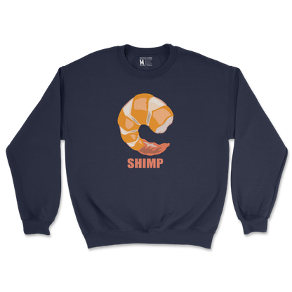 Gildan SoftStyle Crew Neck Shimp in Navy