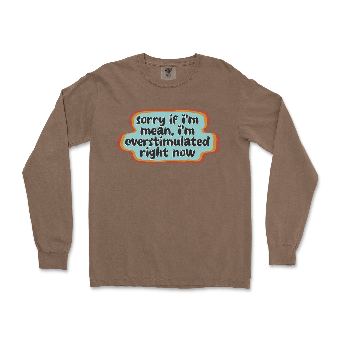 Comfort Colors Long Sleeve in Espresso