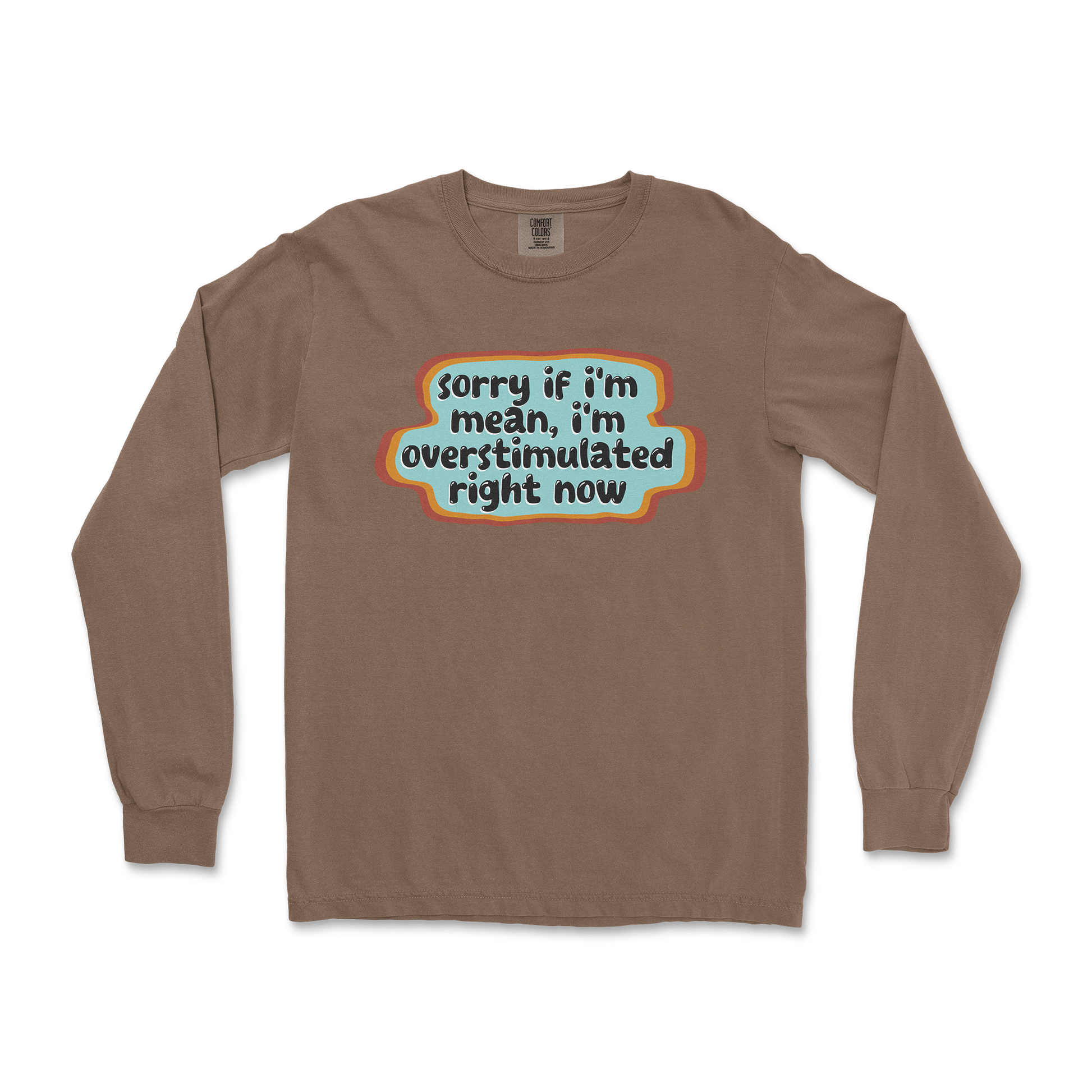 Comfort Colors Long Sleeve in Espresso