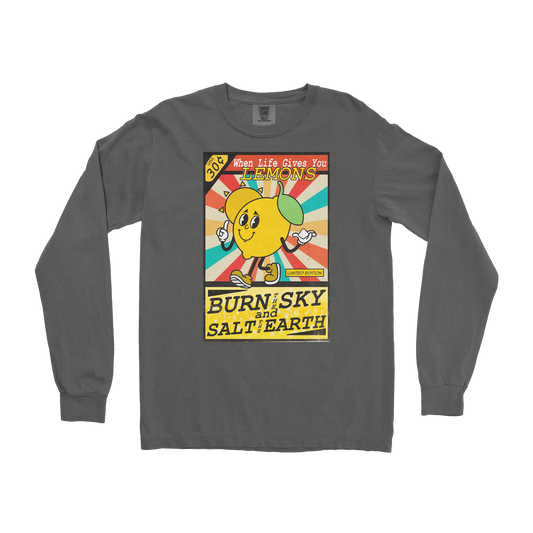 Comfort Colors Long Sleeve Life Gives You Lemons in Pepper