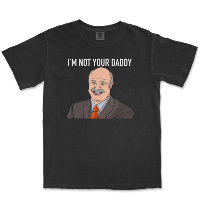 Comfort Colors T-Shirt Daddy Phil in Black