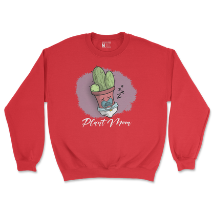 Gildan SoftStyle Crew Neck Plant Mom 2 in Red