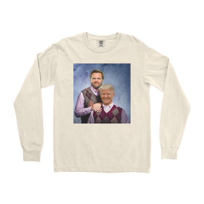 Comfort Colors Long Sleeve Step Brothers  in Ivory