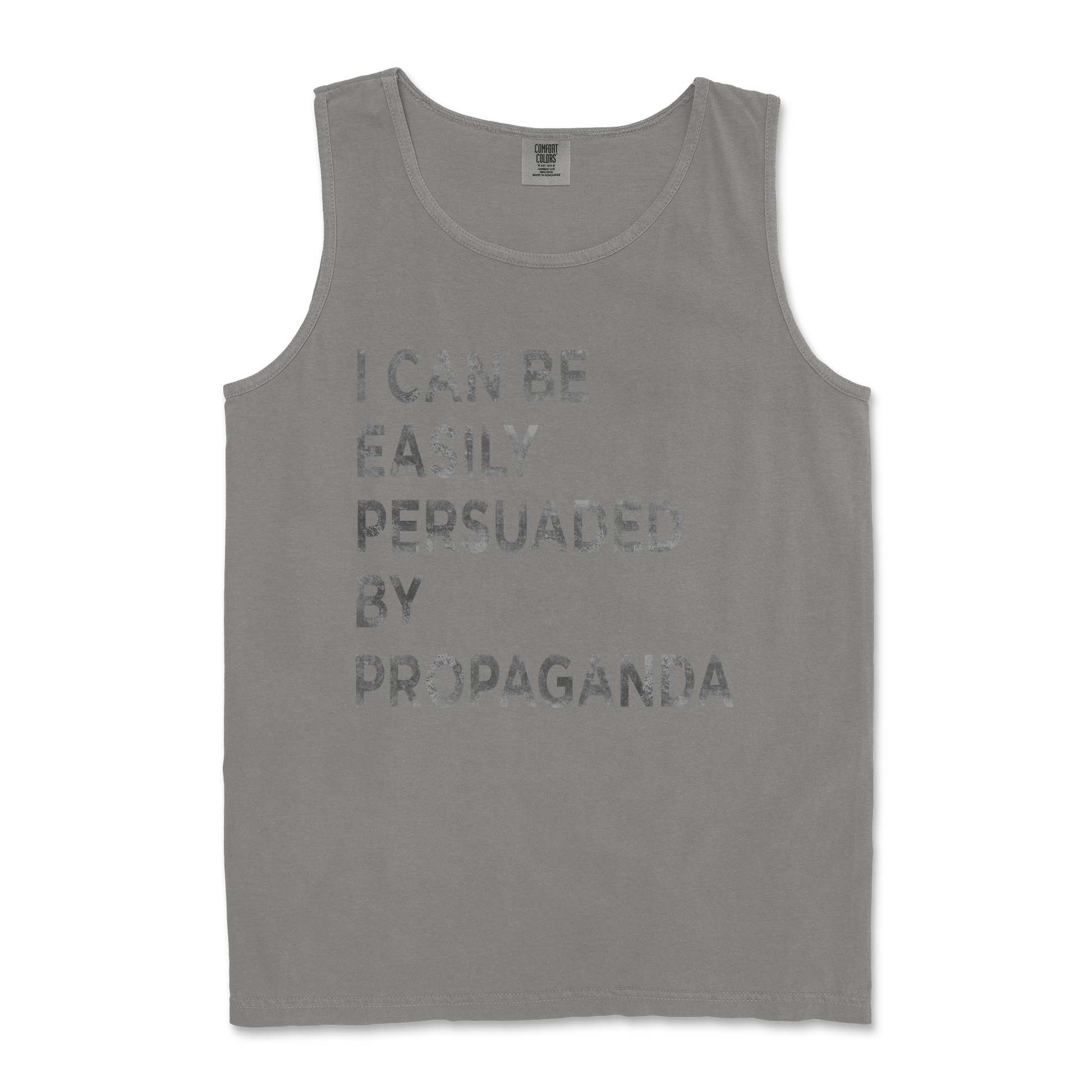 Comfort Colors Tank Top Propaganda in Grey