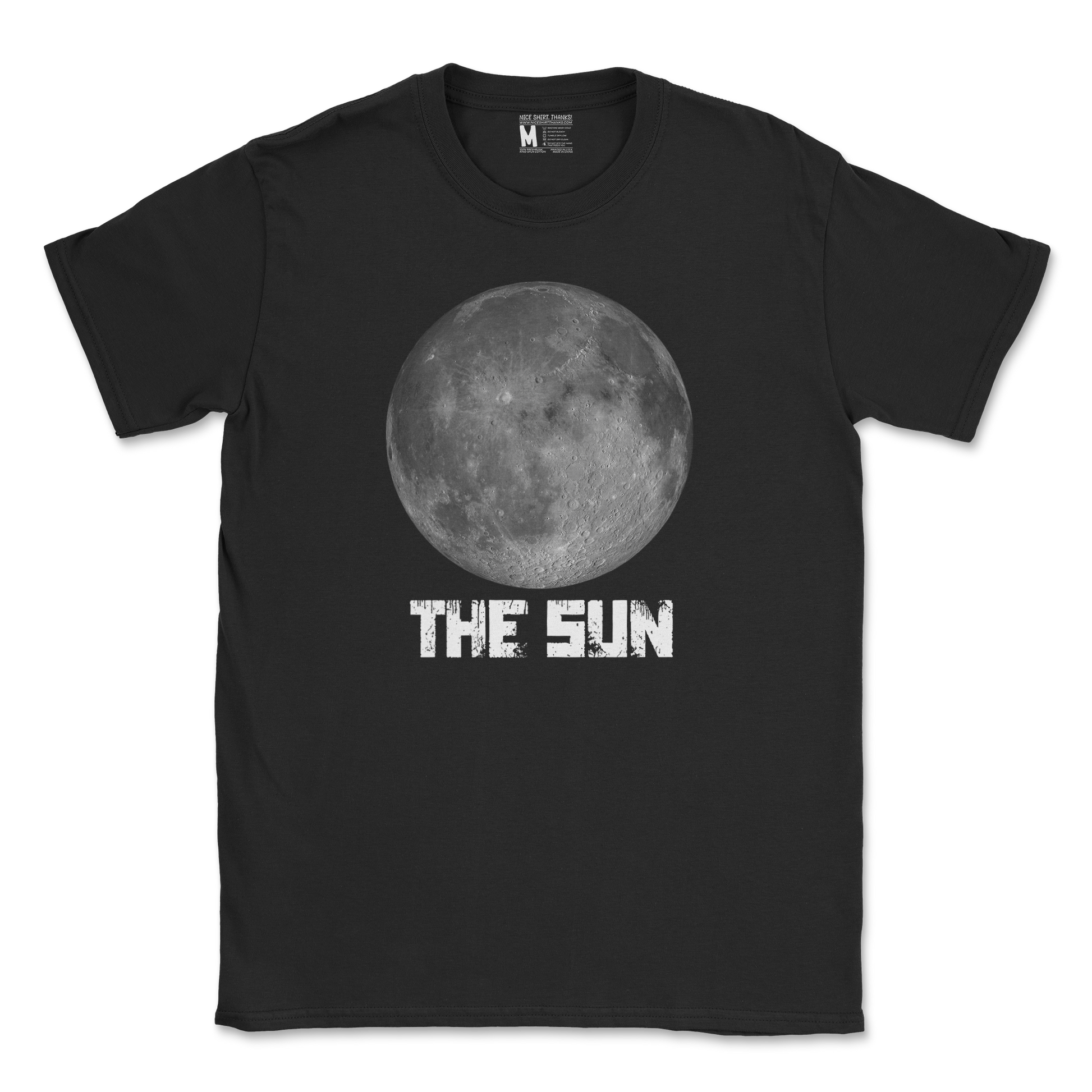 Gildan SoftStyle T-Shirt The Sun in Black