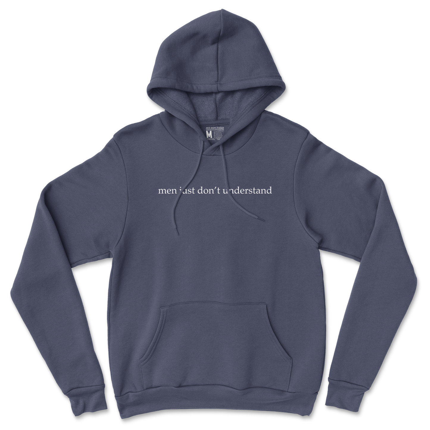 Gildan SoftStyle Hoodie Men Dont Understand in Navy