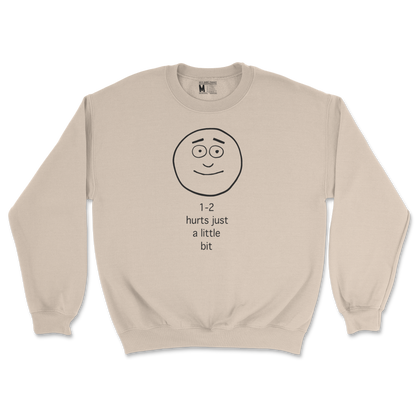 Gildan SoftStyle Crew Neck Hurts A Little Bit in Sand