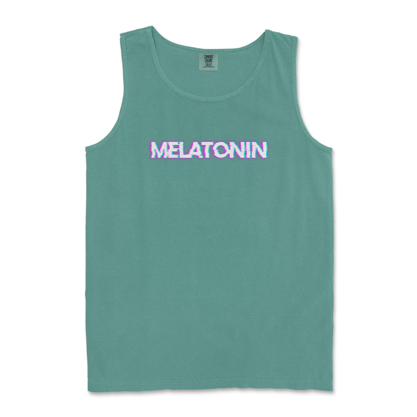 Comfort Colors Tank Top Melatonin in Light Green