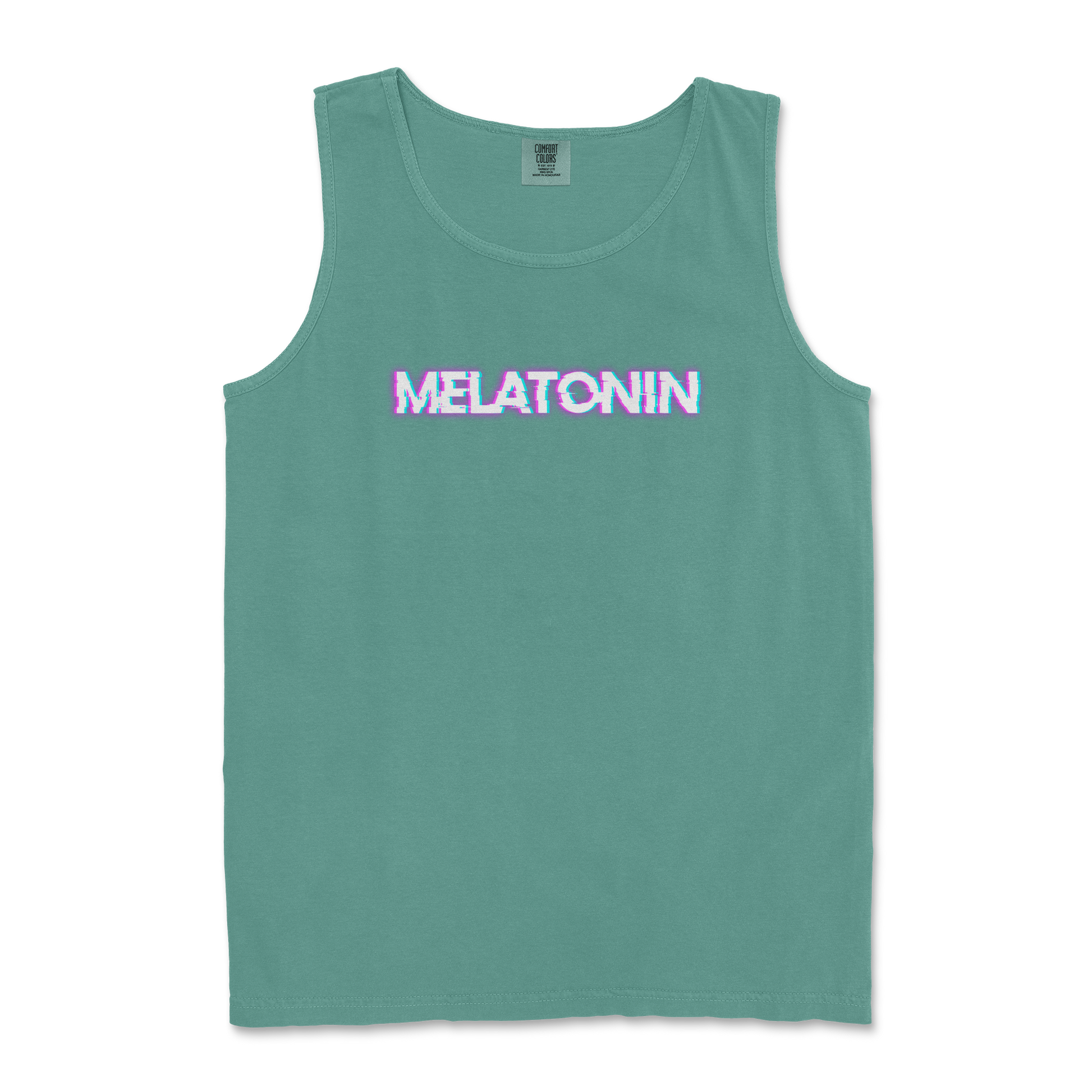 Comfort Colors Tank Top Melatonin in Light Green
