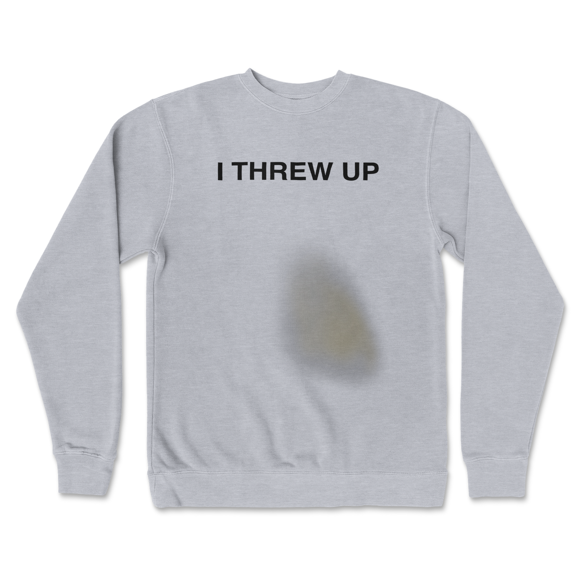 Independent Clothing Co. Crew Neck Mom I Threw Up in GreyHeather