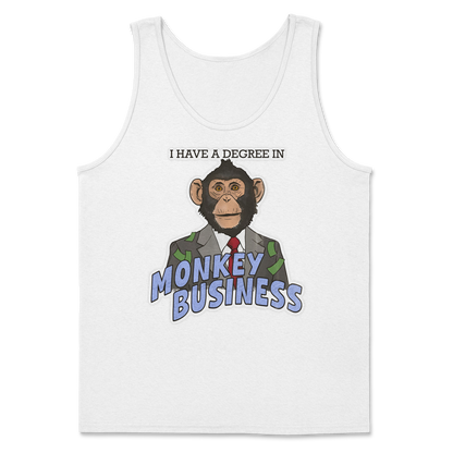 Heavy Blend Tank Top Monkey Business in White