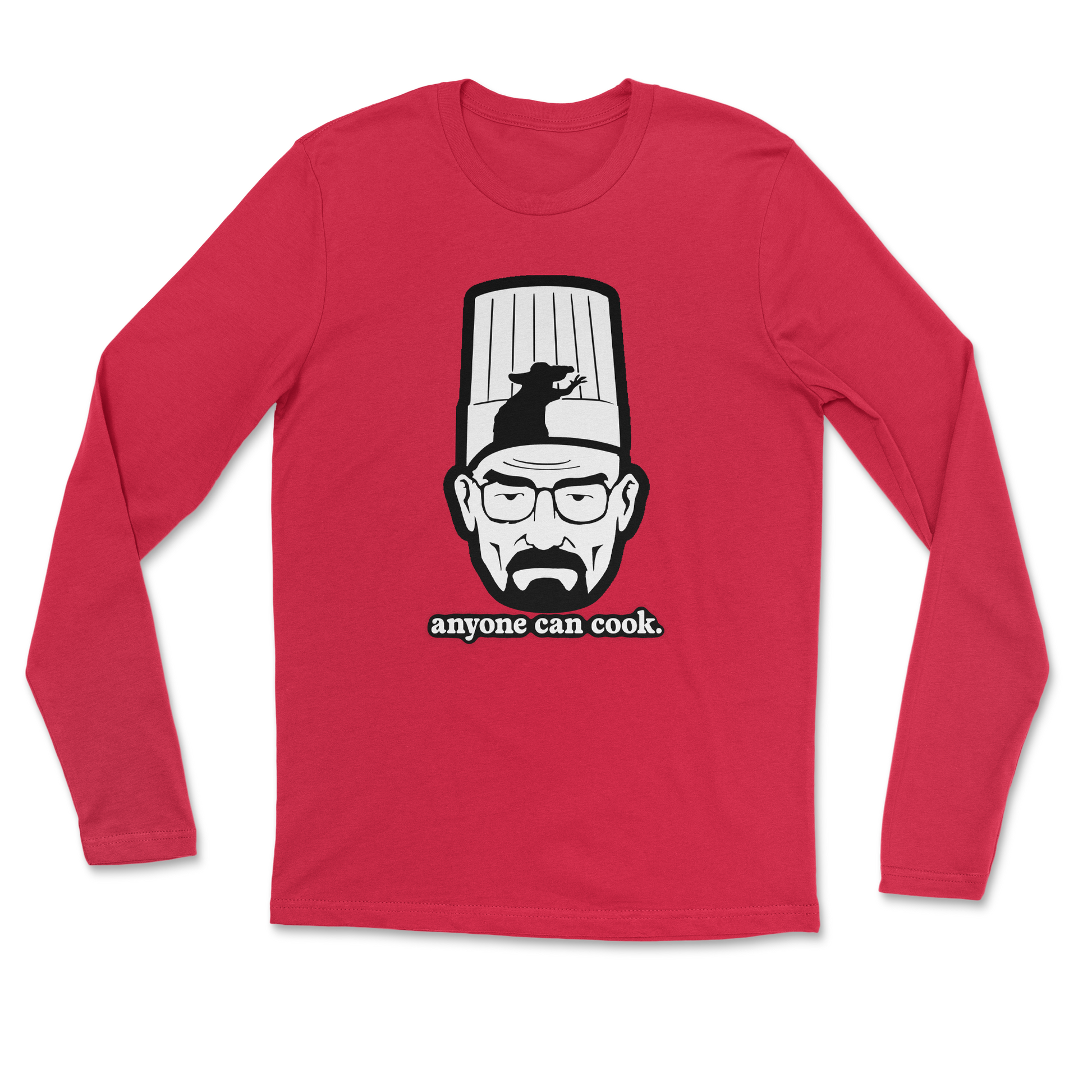 Heavy Blend Long Sleeve Everyone Can Cook in Red