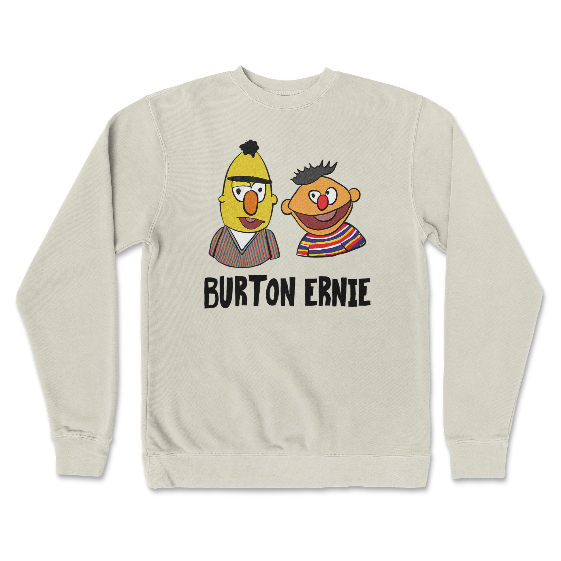 Independent Clothing Co. Crew Neck Burton Ernie in Bone