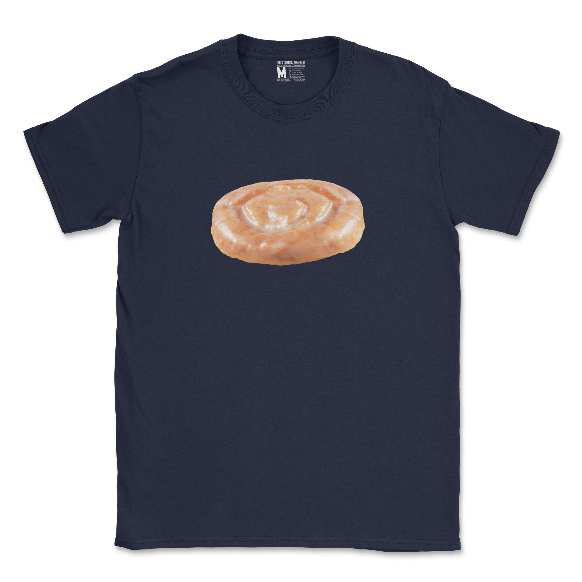 Gildan SoftStyle T-Shirt Honey Bun in Navy