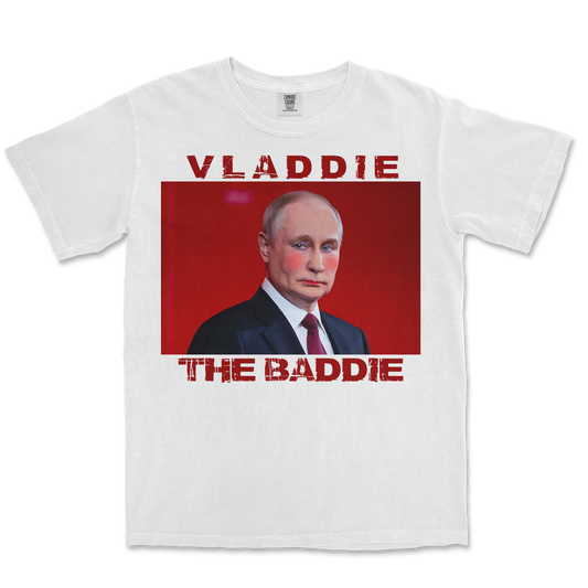 Comfort Colors T-Shirt Vladdie The Baddie in White