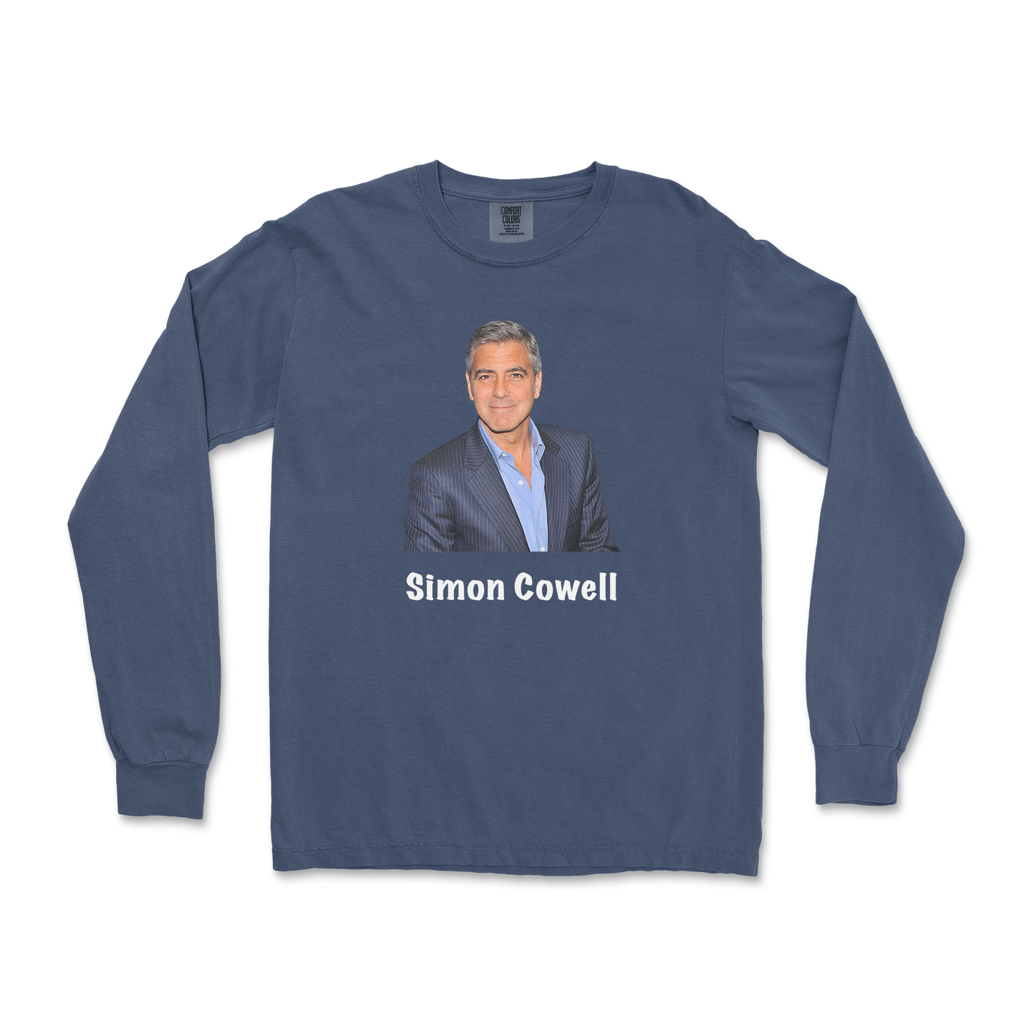 Comfort Colors Long Sleeve Simon in Midnight