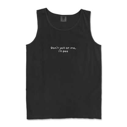 Comfort Colors Tank Top Dont Yell in Black