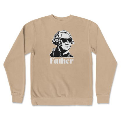 Independent Clothing Co. Crew Neck Father  in Sandstone