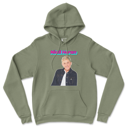 Gildan SoftStyle Hoodie Niall Horan in Military-Green