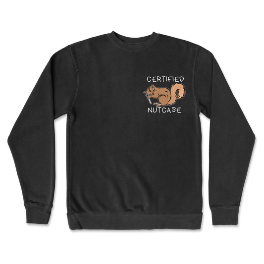 Independent Clothing Co. Crew Neck Nutcase  in Black