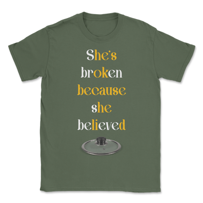 The Nice Shirt T-Shirt He Lid  in Military-Green