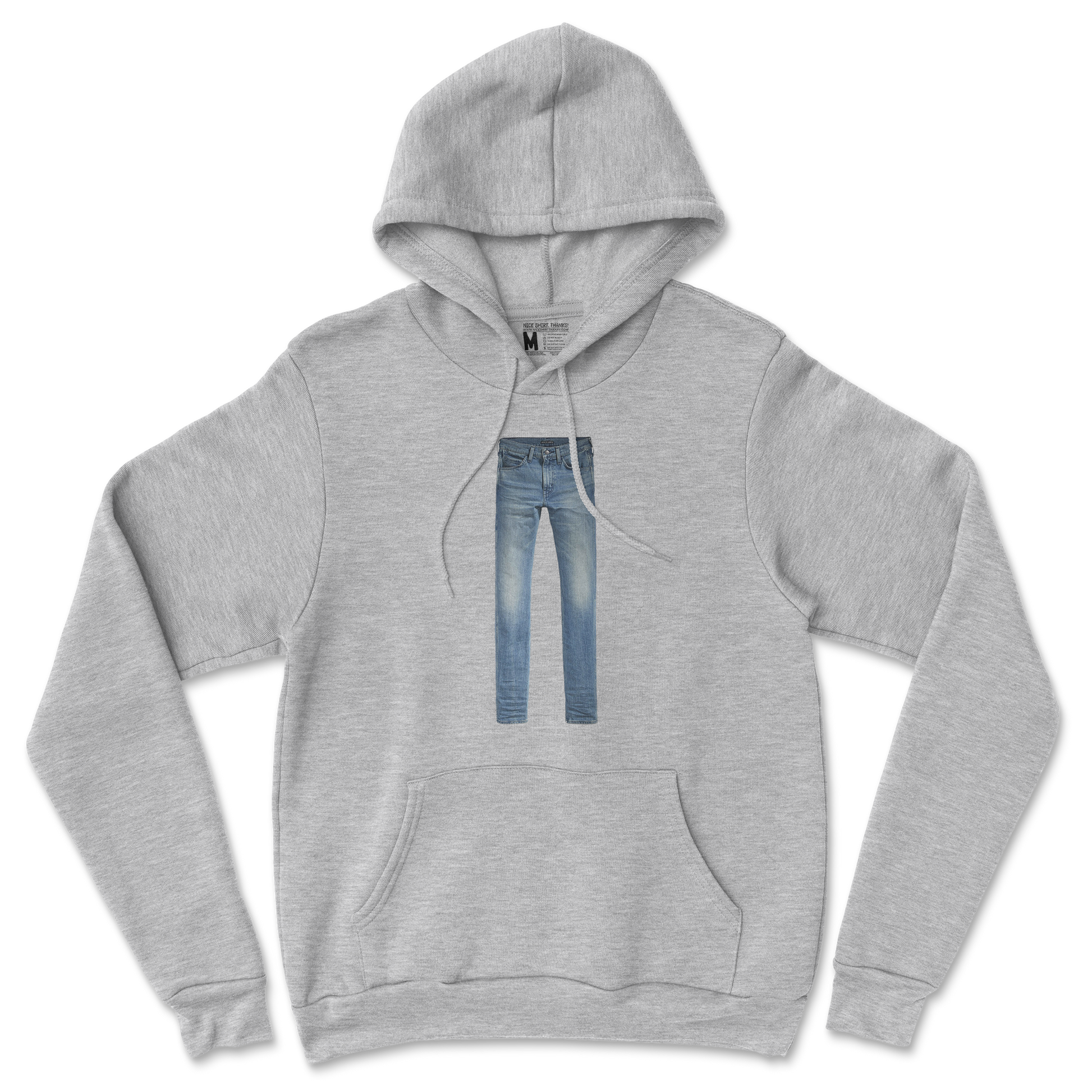 Gildan SoftStyle Hoodie Pants in Sports Grey