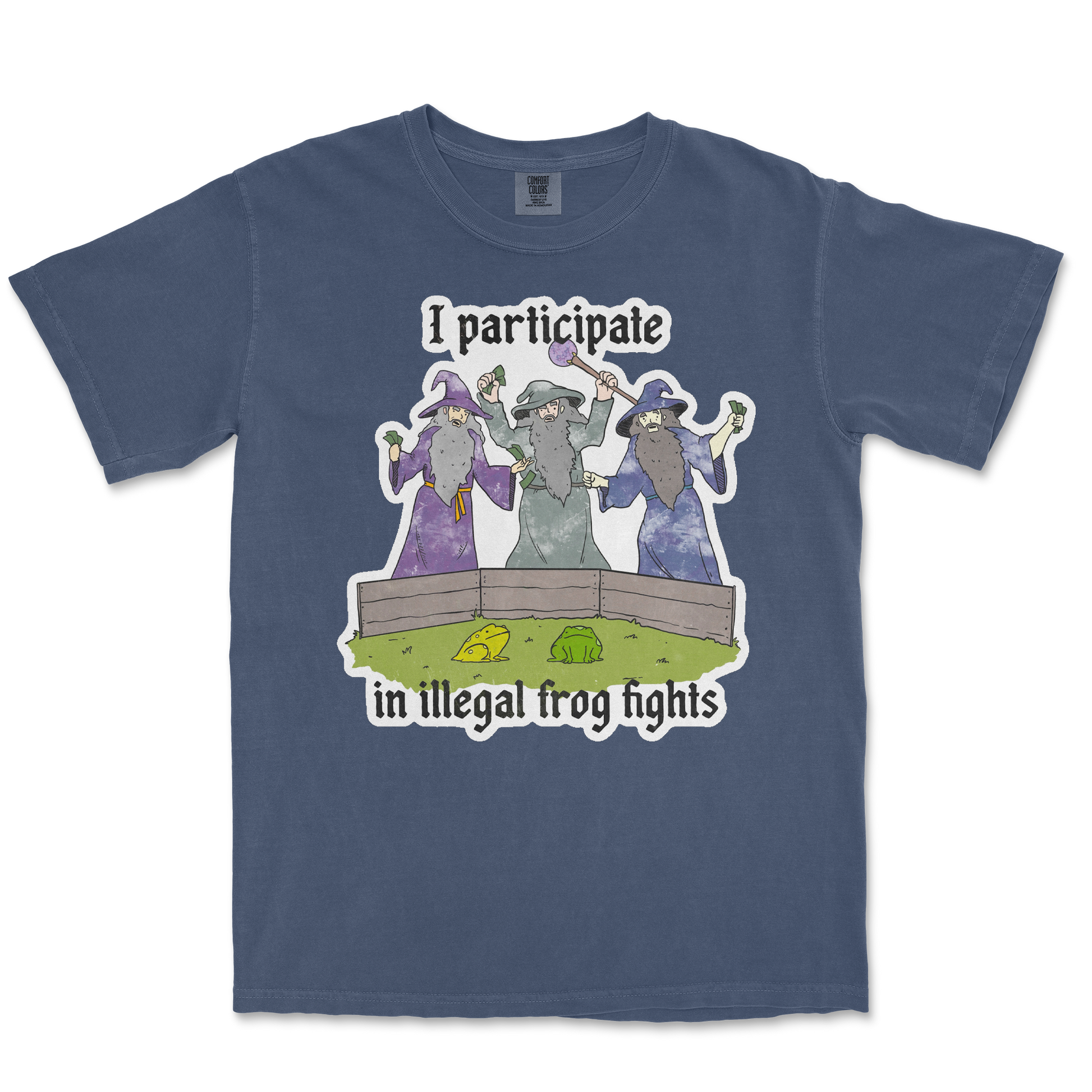 Comfort Colors T-Shirt Wizard Activities  in Midnight