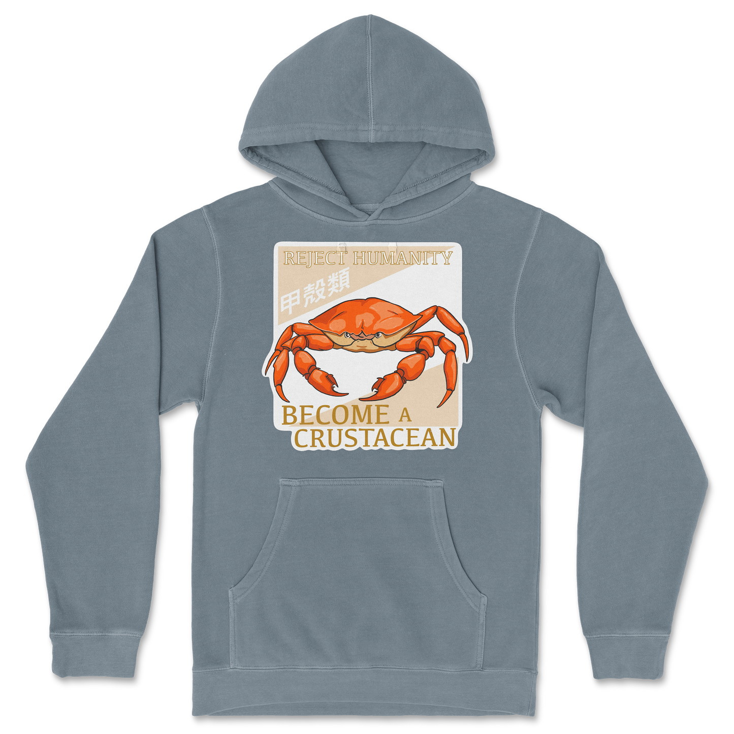 Independent Clothing Co. Hoodie Embrace the Crab in Blue Magic
