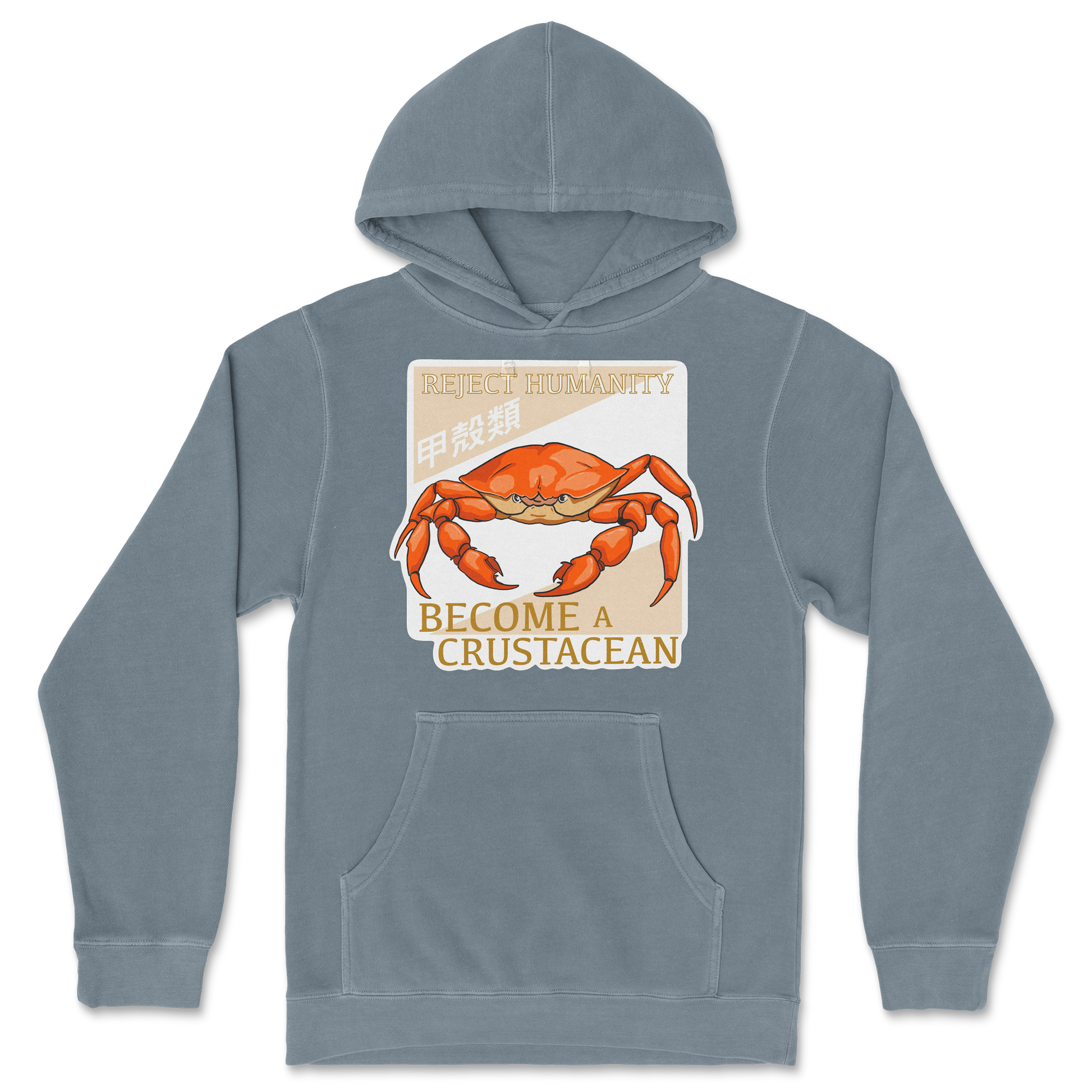 Independent Clothing Co. Hoodie Embrace the Crab in Blue Magic