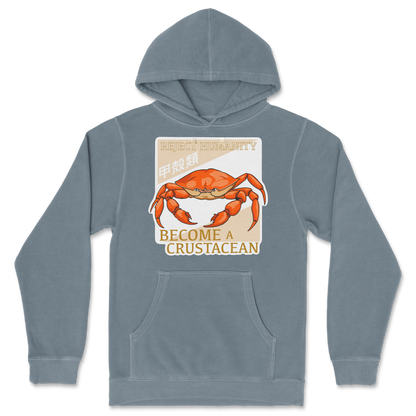 Independent Clothing Co. Hoodie Embrace the Crab in Blue Magic