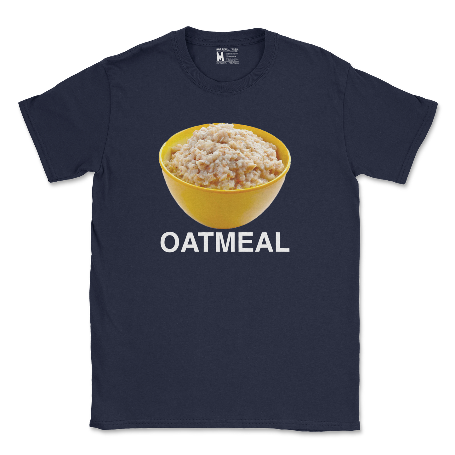 Gildan SoftStyle T-Shirt Oatmeal in Navy