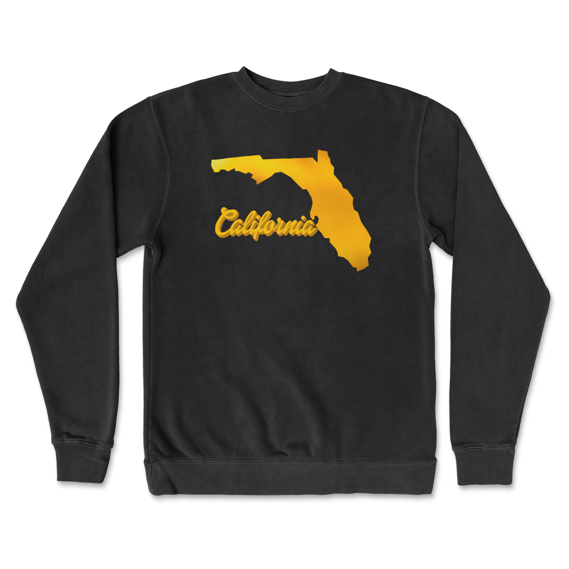 Independent Clothing Co. Crew Neck California in Black