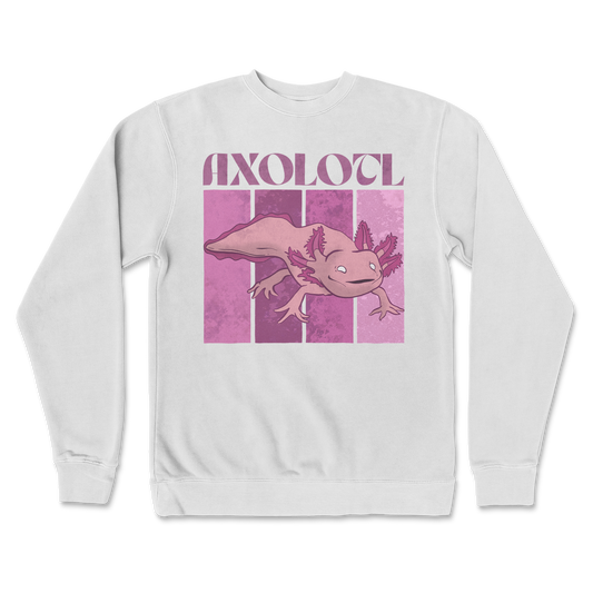 Independent Clothing Co. Crew Neck Axolotl in White