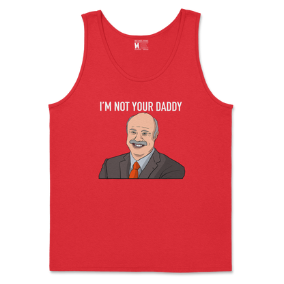 Gildan SoftStyle Tank Top Daddy Phil in Red