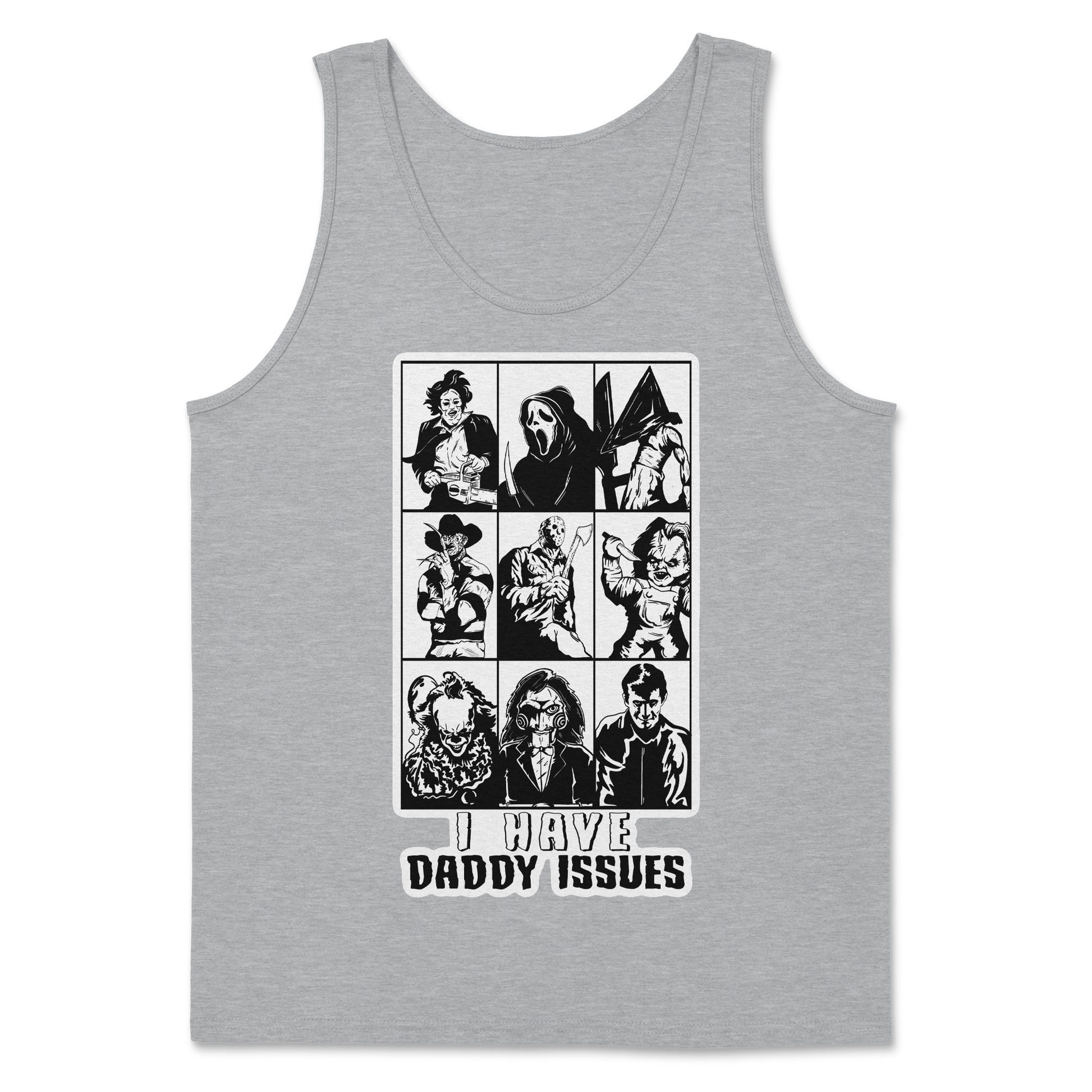 The Nice Shirt Tank Top Daddy Issues  in Sport-Grey