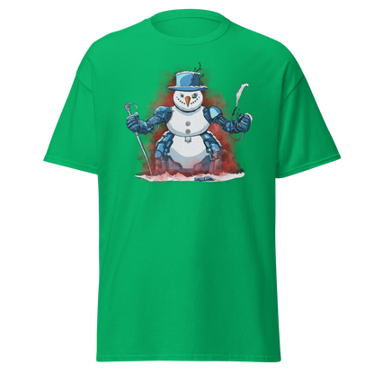 Cyborg Snowman T-Shirt