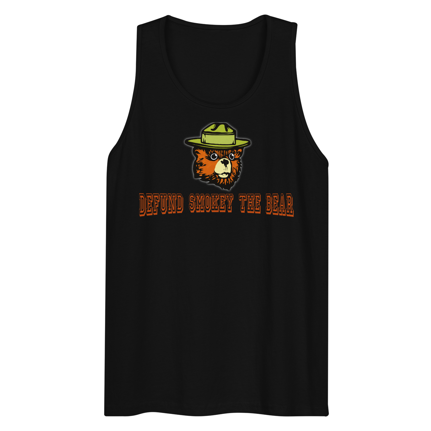 Defund Smokey Bear Tank Top