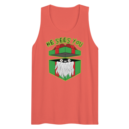 He Sees You Tank Top