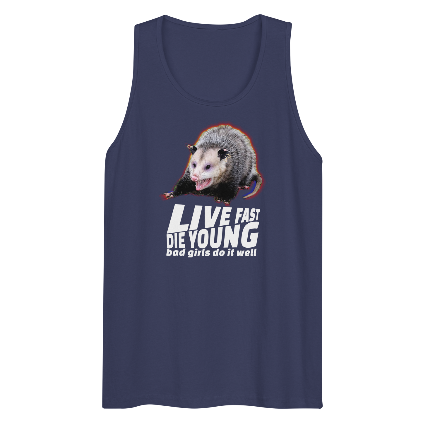 Live Fast, Die Young Tank Top