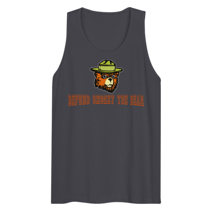 Defund Smokey Bear Tank Top