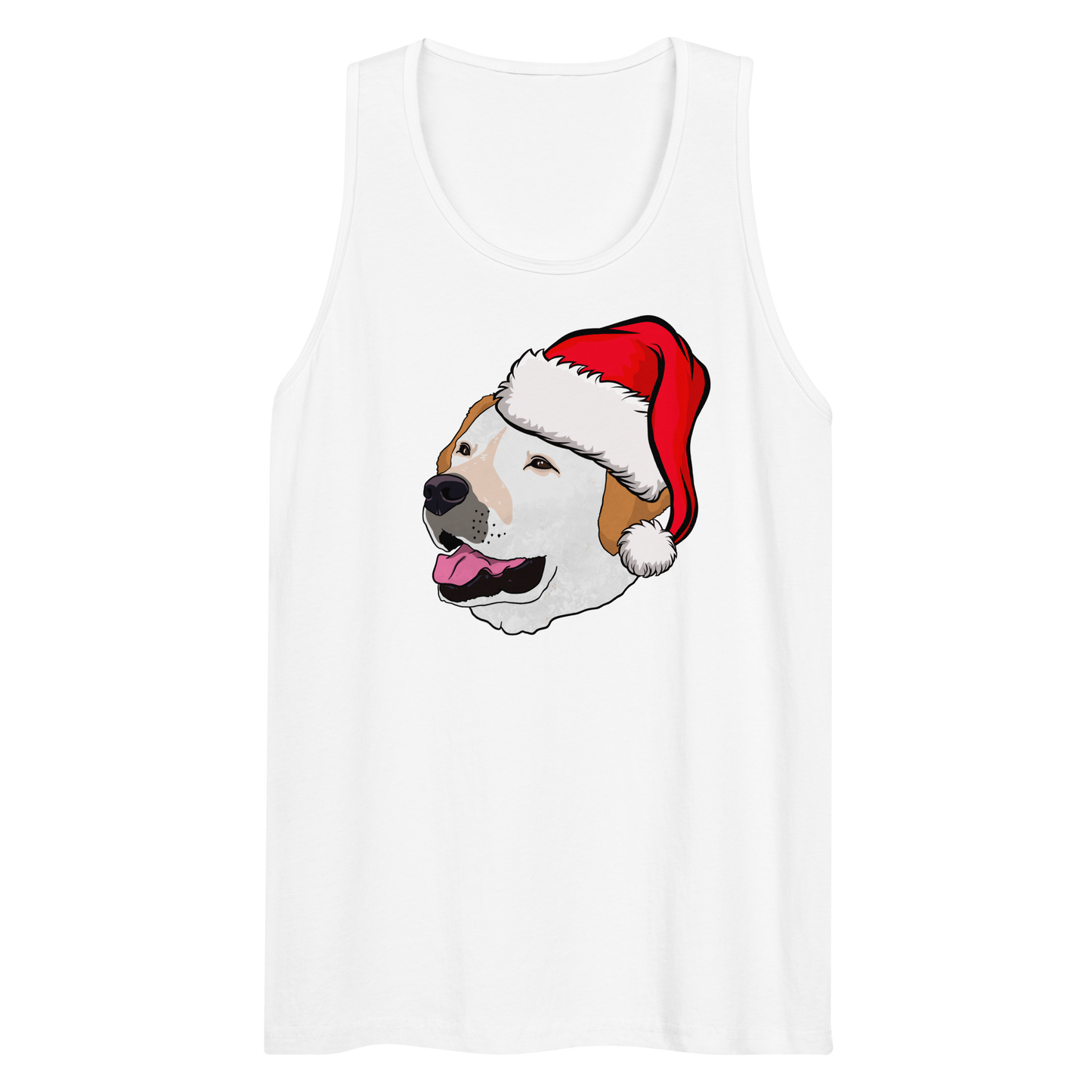 The Labrador Christmas Dog Tank Top