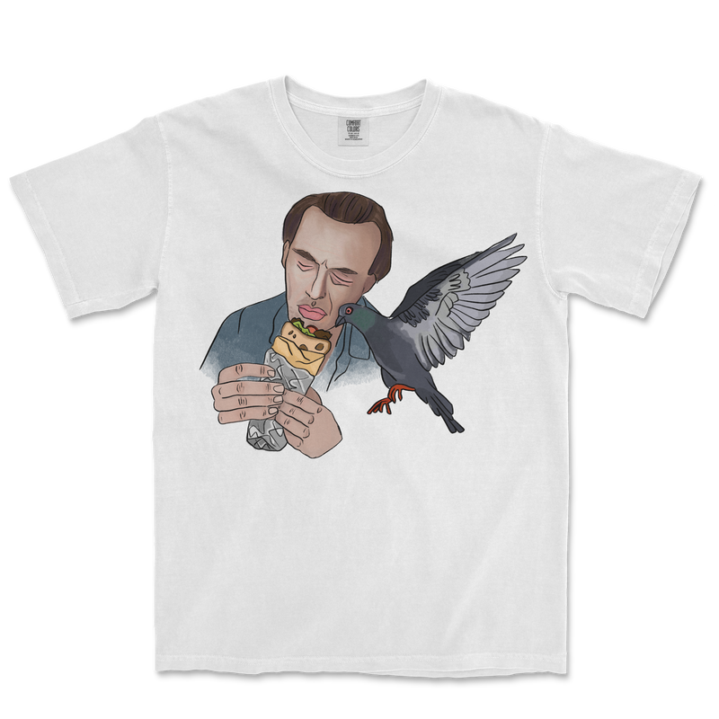Steve Buscemi & A Pigeon