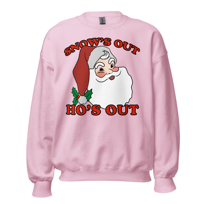 Snow's Out, Ho's Out Crew Neck